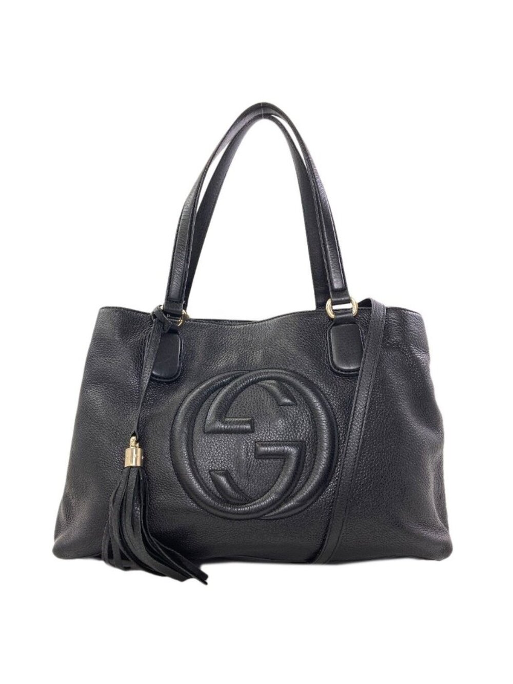 Gucci Soho Tote Bag 2-Way Leather
